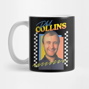 Phil Collins / Retro 80s Aesthetic Fan Design Mug